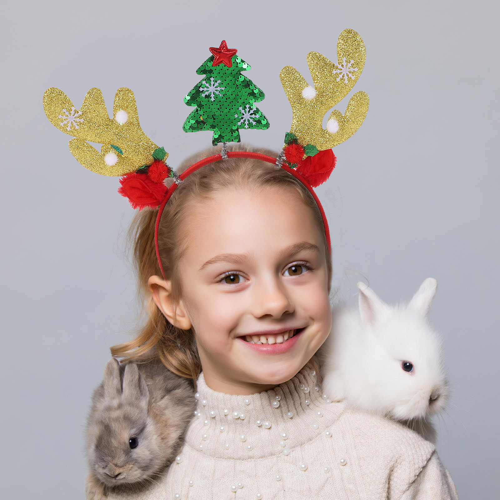 2 serre-têtes de renne pour le - Reindeer Antlers Headband avis et prix