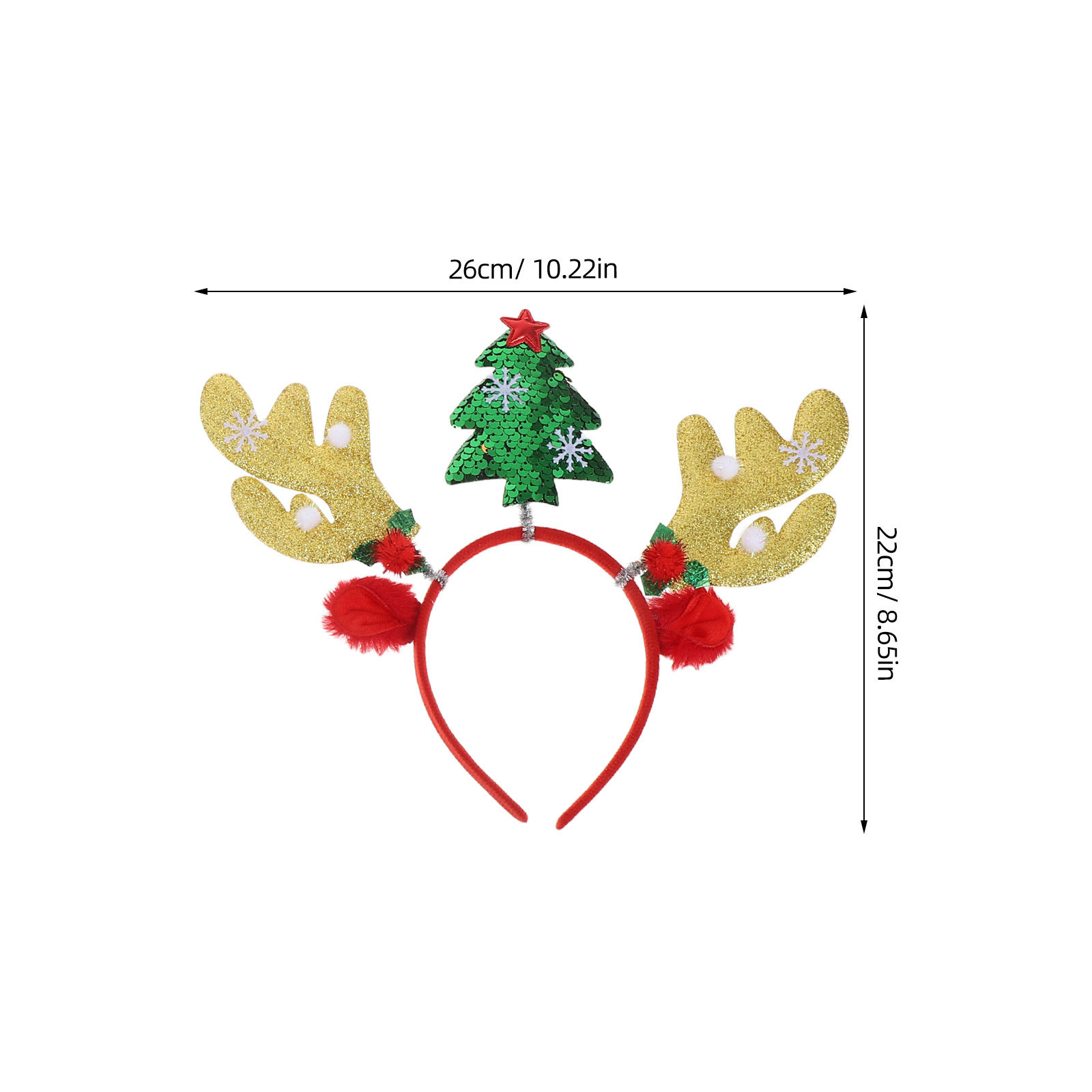 2 serre-têtes de renne pour le - Reindeer Antlers Headband avis et prix