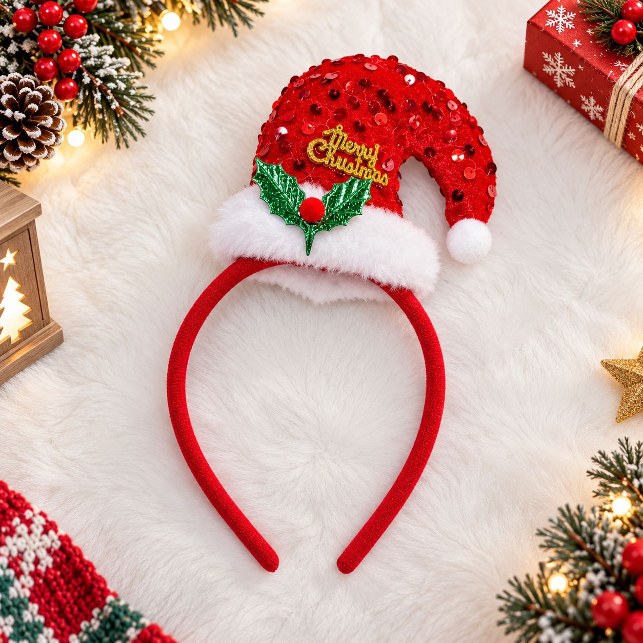 Serre-tête de Noël, chapeau de - Reindeer Antlers Headband avis et prix
