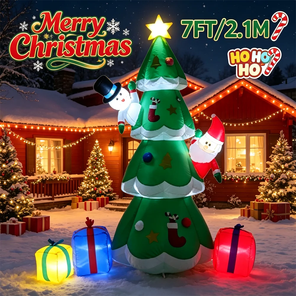 Modèle gonflable de Noël lumin - Christmas Tree Artificial avis et prix