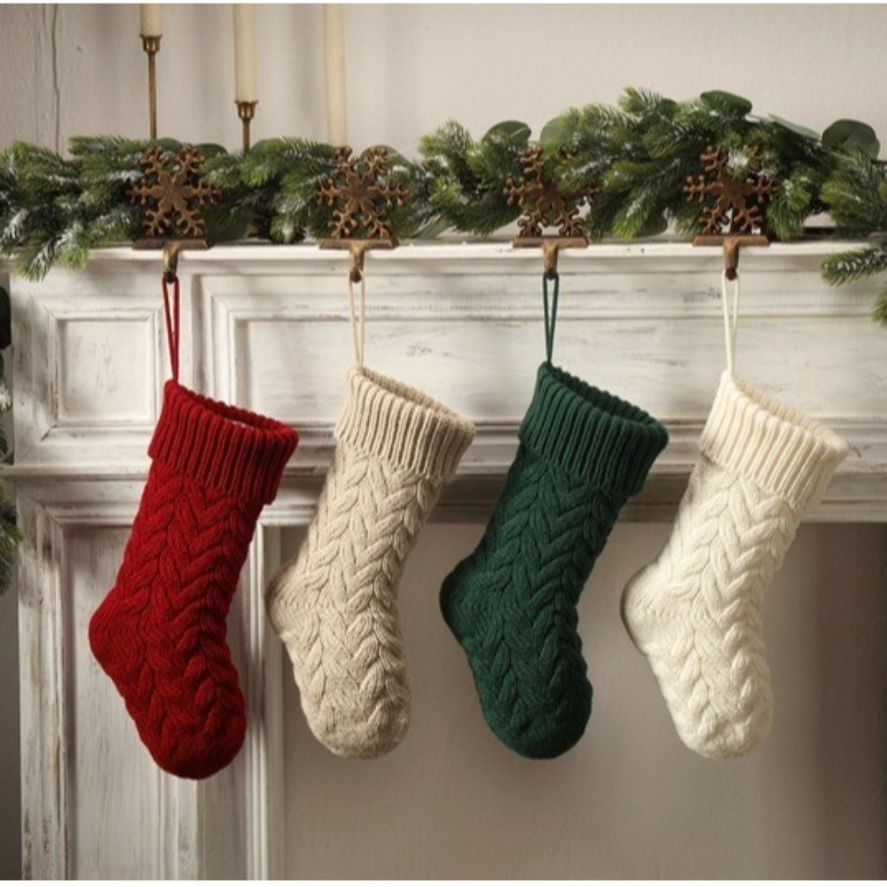 Chaussettes de noël tricotées, - Christmas Stocking Hanging avis et prix