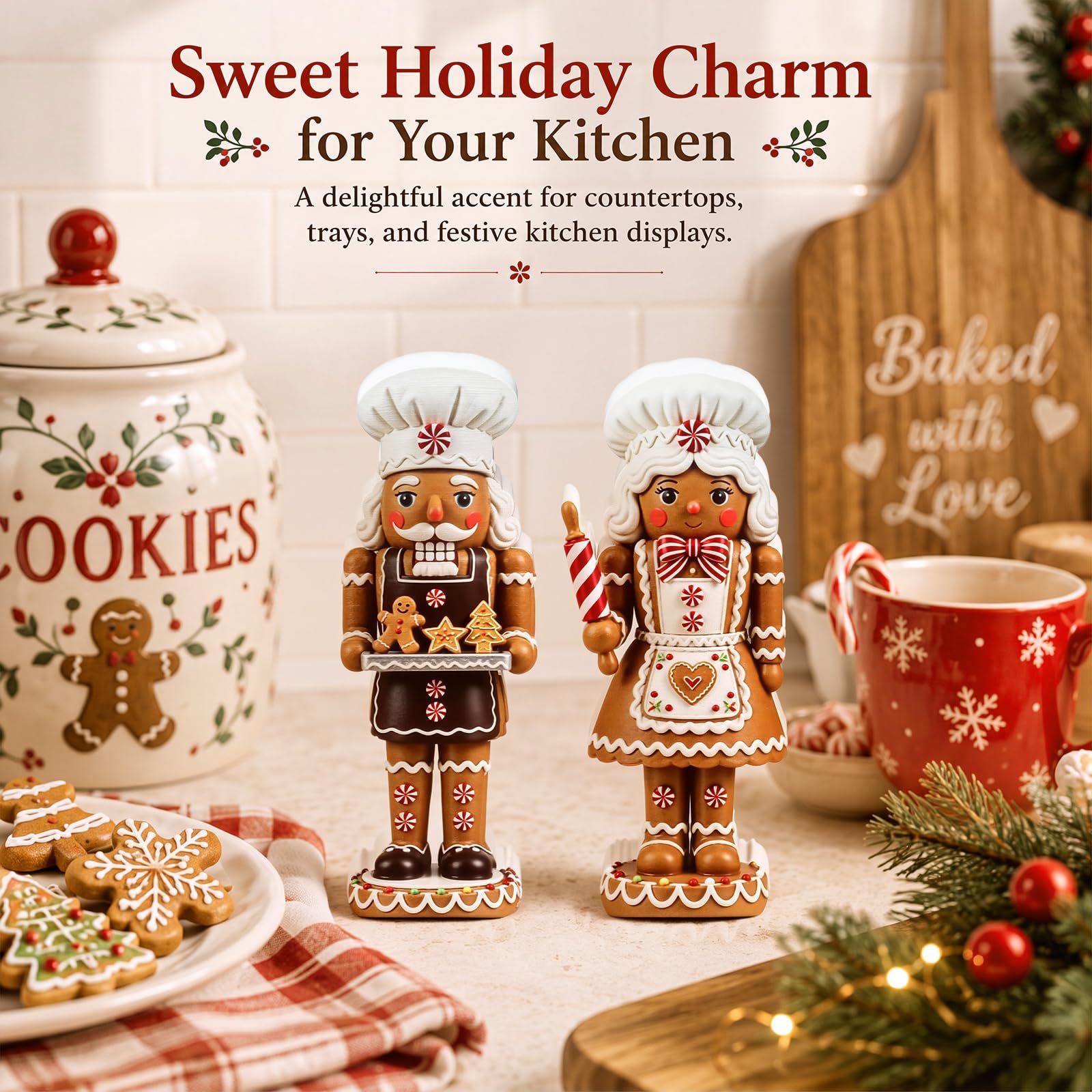 Ensemble décoratif en bois rep - Nutcracker Figurine avis et prix