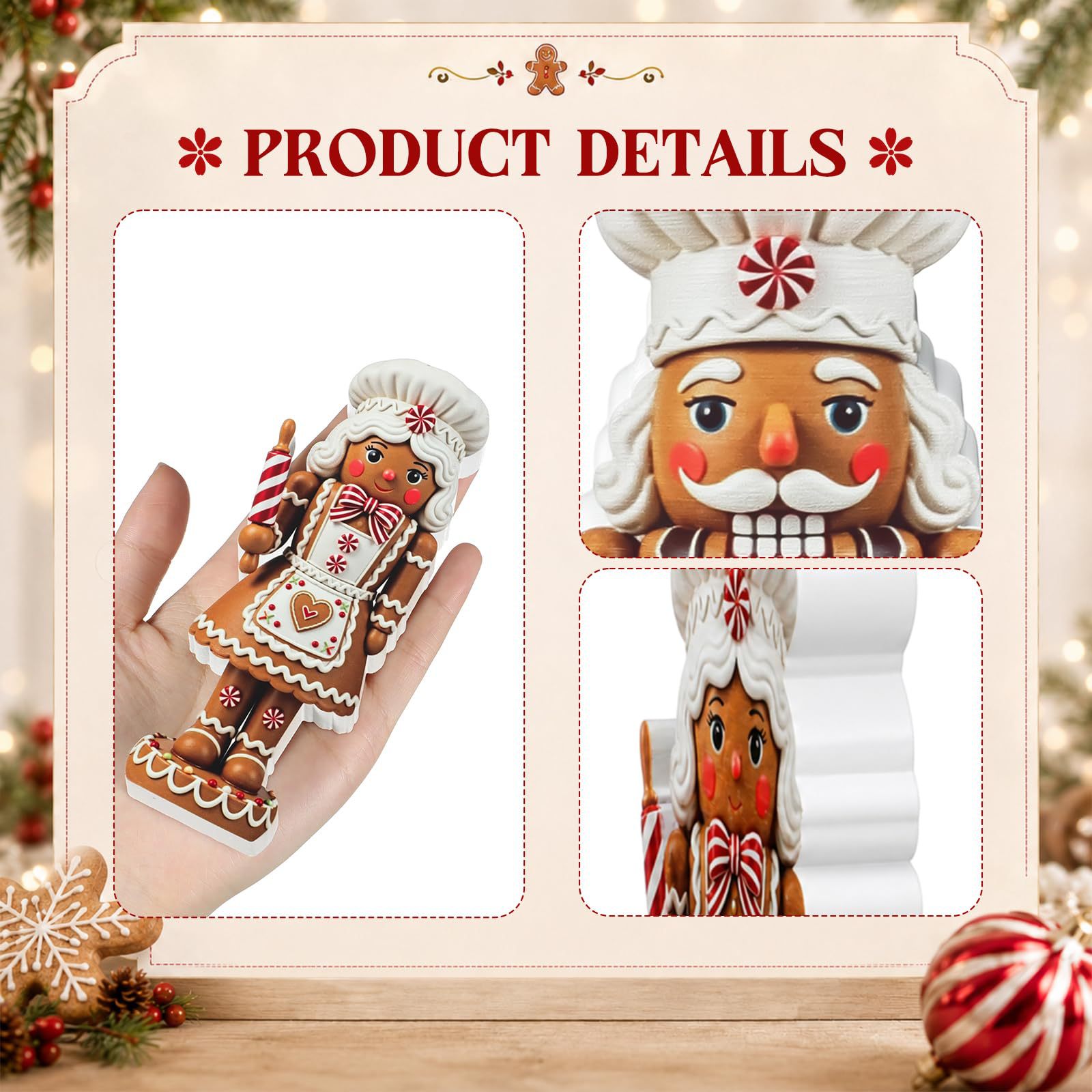 Ensemble décoratif en bois rep - Nutcracker Figurine avis et prix