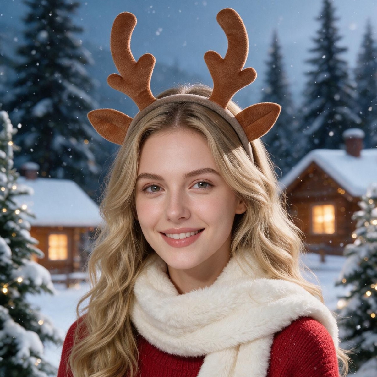 1/2/3 pièces, serre-tête en pe - Reindeer Antlers Headband avis et prix