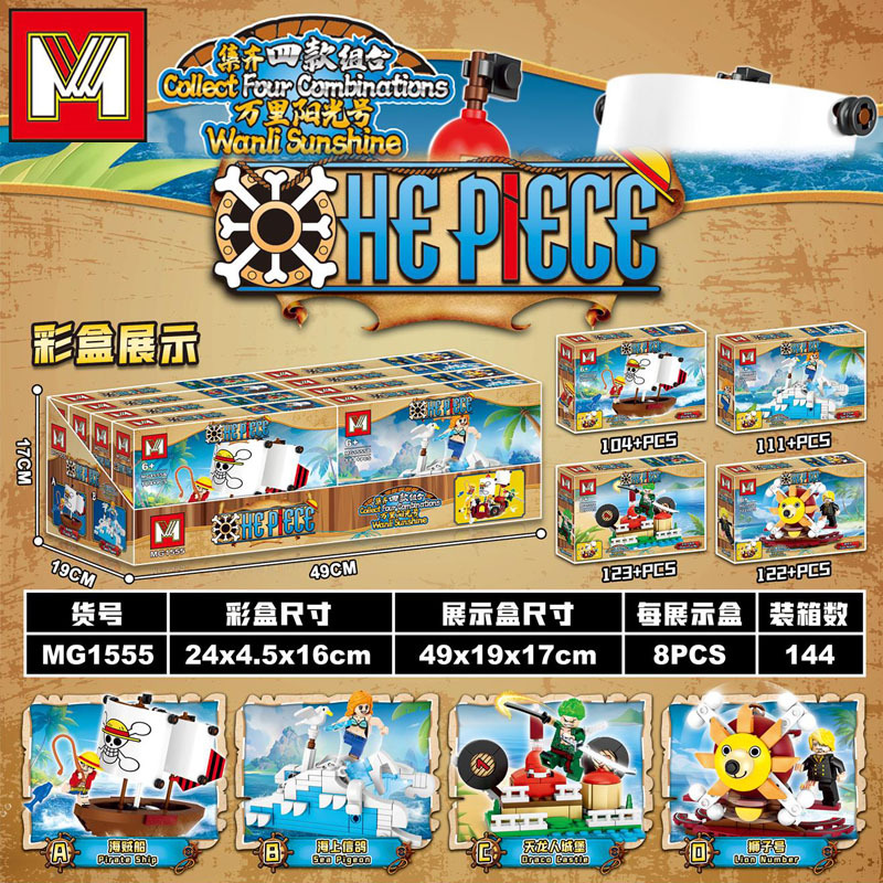 4-en-1 One Piece THOUSAND SUNN - Lego Set Technic avis et prix
