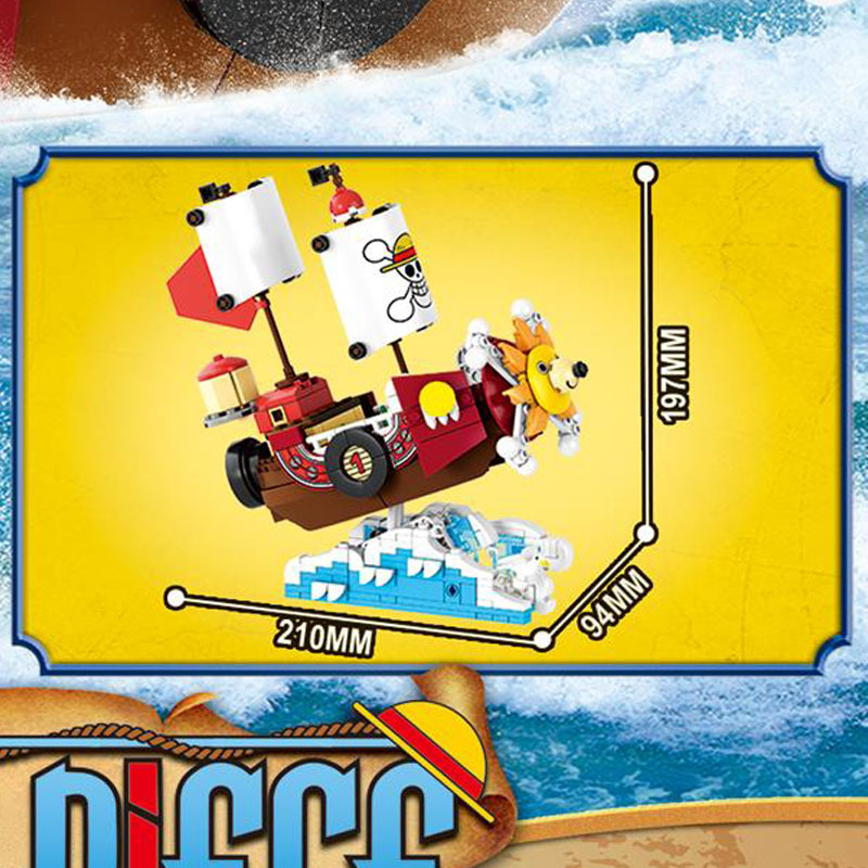 4-en-1 One Piece THOUSAND SUNN - Lego Set Technic avis et prix