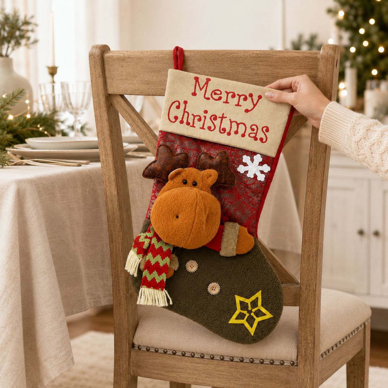 Nouvelle grande boîte de range - Christmas Stocking Hanging avis et prix