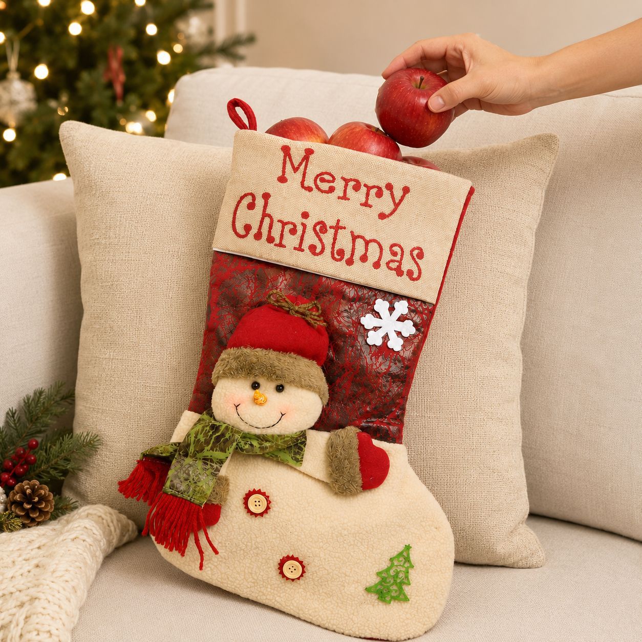 Nouvelle grande boîte de range - Christmas Stocking Hanging avis et prix