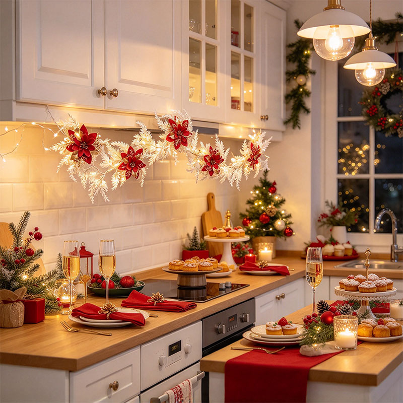 Guirlande de Noël blanche avec - Led Fairy String Lights avis et prix