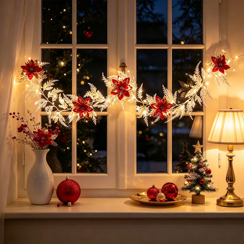 Guirlande de Noël blanche avec - Led Fairy String Lights avis et prix
