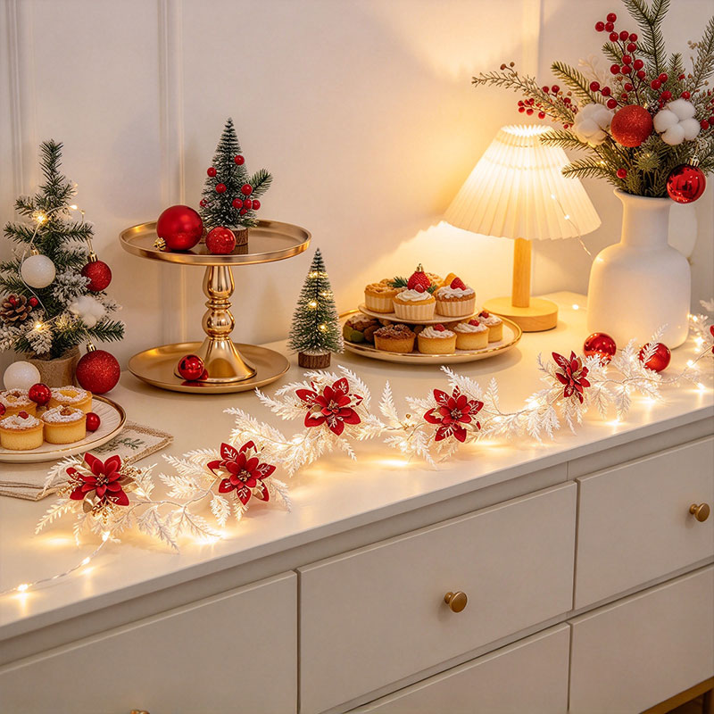 Guirlande de Noël blanche avec - Led Fairy String Lights avis et prix