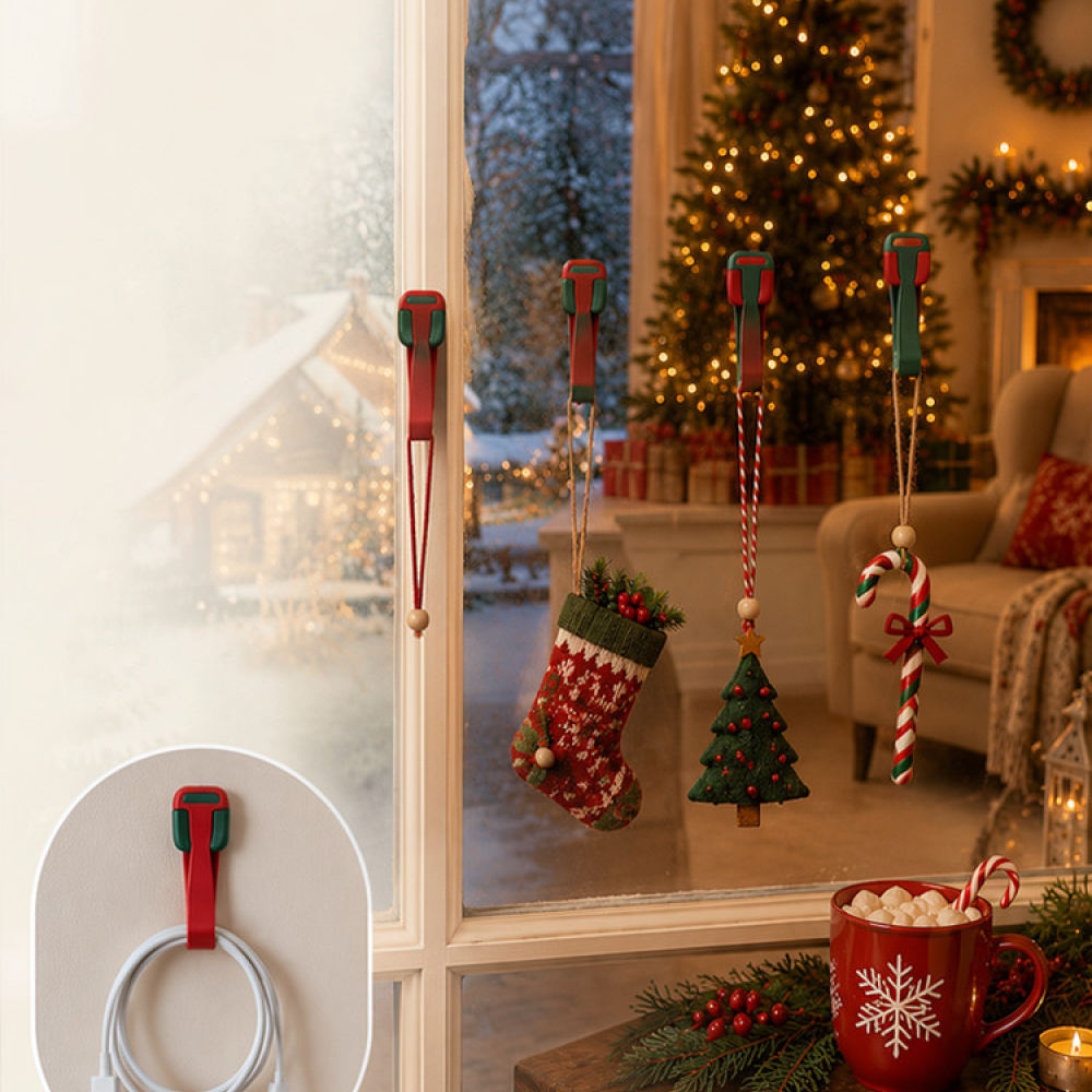 Crochet de Noël en silicone ré - Christmas Stocking Hanging avis et prix